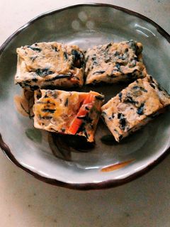 リメイク ひじきの煮物のだし巻き風-レシピのメイン写真