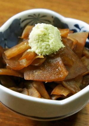 かんぴょうの煮わさび添え-レシピのメイン写真