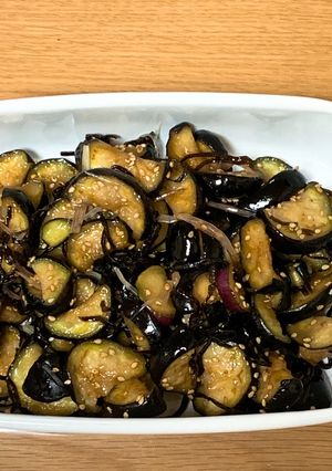 なすの塩昆布和え-レシピのメイン写真