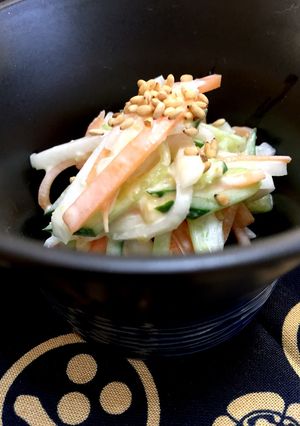 大根の味噌マヨサラダ-レシピのメイン写真