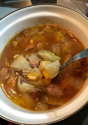 ケチャップでトマト風味のスープ-レシピのメイン写真