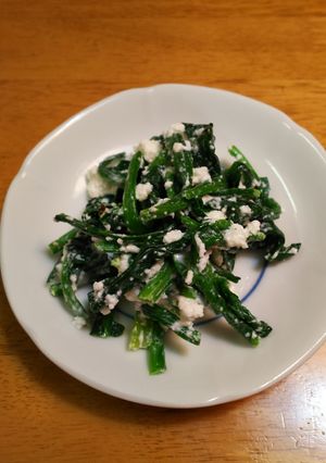 ほうれん草のカッテジチーズマヨあえ-レシピのメイン写真