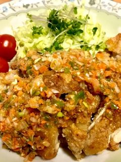 鳥の竜田揚げマリネソース乗せ-レシピのメイン写真