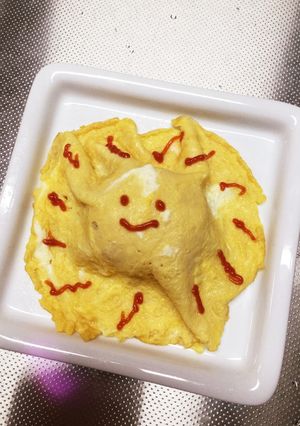 簡単☆お絵かきオムライス-レシピのメイン写真