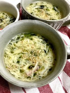 ふわふわのたまごスープ♬-レシピのメイン写真