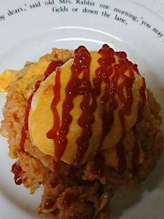 【簡単 卵でオムライス】-レシピのメイン写真