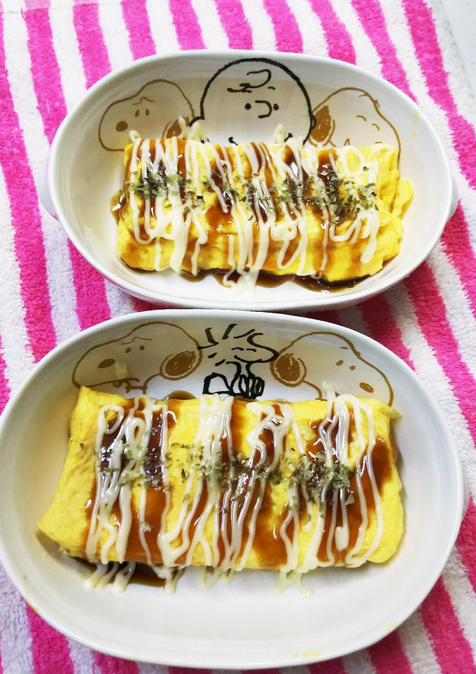 卵焼きのお好み焼風★(^^)-レシピのメイン写真