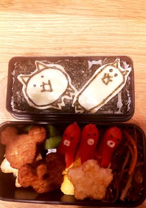 にゃんこ大戦争キャラ弁-レシピのメイン写真
