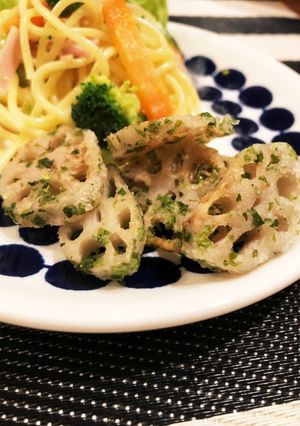 れんこんののり塩揚げ-レシピのメイン写真