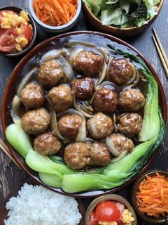 黒酢肉団子-レシピのメイン写真