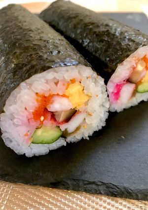 ＊簡単！節分の恵方巻き・太巻き＊-レシピのメイン写真
