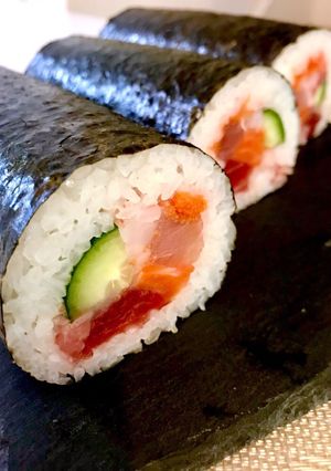 【恵方巻き・太巻き】具沢山！海鮮巻き-レシピのメイン写真