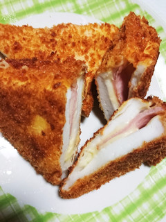 お手軽!サクッとはんぺんのハムチーズ揚げ-レシピのメイン写真