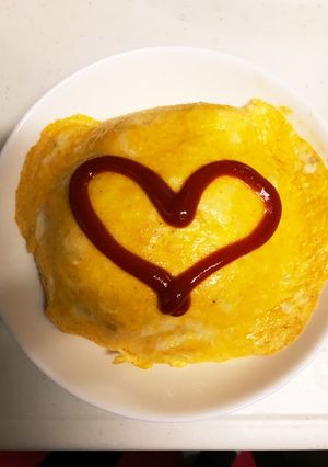 オムライス チーズ入り-レシピのメイン写真