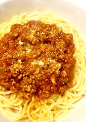 お店を超えた！？秘伝のミートスパゲティ！-レシピのメイン写真