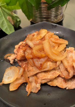 おかんレシピ𓀤𓀣豚肉の生姜焼き-レシピのメイン写真