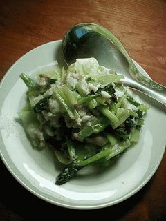 中国野菜と豚肉の卵白炒め-レシピのメイン写真