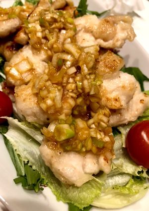 簡単！美味しい！鶏肉のレモンわさびソース-レシピのメイン写真