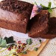 バレンタインに♡ダブルチョコバナナケーキ