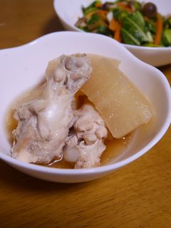 圧力鍋で♪大根と手羽元の煮物-レシピのメイン写真