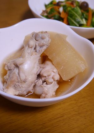 圧力鍋で♪大根と手羽元の煮物-レシピのメイン写真