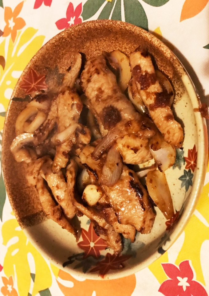 豚とろの生姜焼き-レシピのメイン写真