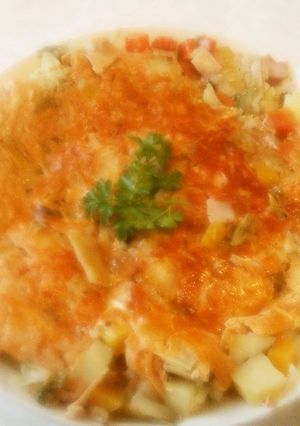 スパニッシュオムレツ風オムライス-レシピのメイン写真