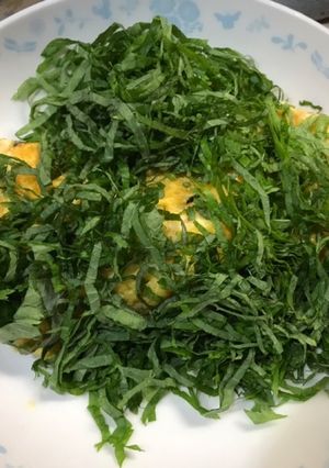 大葉たっぷりの卵焼き(^O^)v-レシピのメイン写真