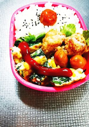 ほうれん草とコーンのオムレツお弁当おかず-レシピのメイン写真