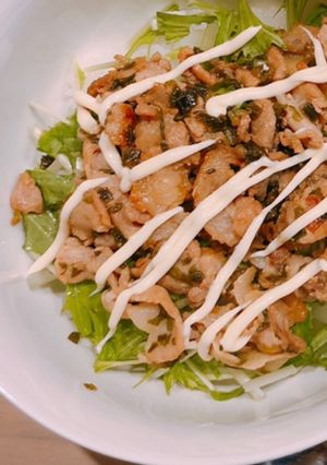 時短!簡単!豚肉のテリマヨ丼★-レシピのメイン写真