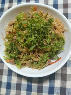 海苔まみれっ。 牛肉と野菜の煮物-レシピのメイン写真