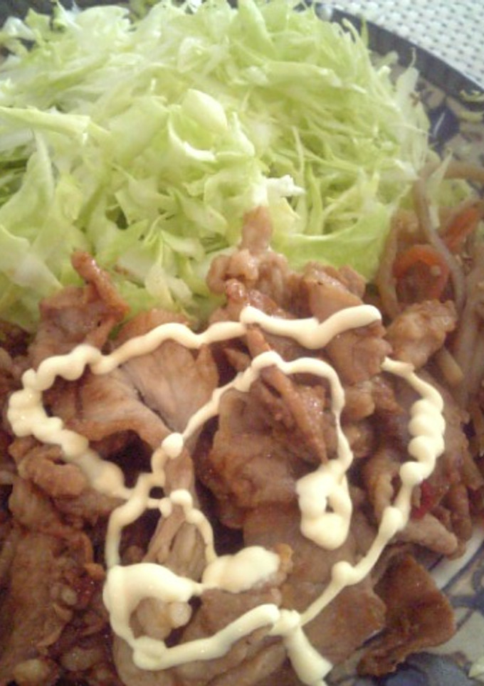 しょうが焼きwithマヨ-レシピのメイン写真