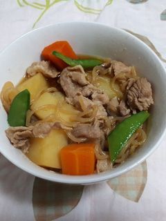 豚肉で簡単肉じゃが♪-レシピのメイン写真