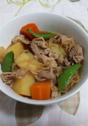 豚肉で簡単肉じゃが♪-レシピのメイン写真