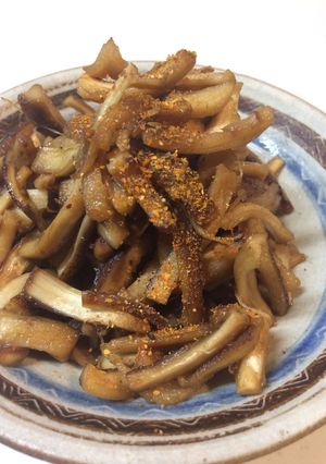 捨てないで！椎茸の軸きんぴら-レシピのメイン写真
