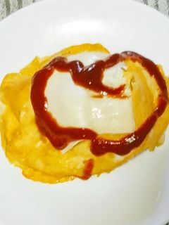 カゴメトマトケチャップで和風オムライス-レシピのメイン写真