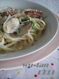 クリーミーボンゴレうどん-レシピのメイン写真