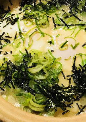 目玉落としでとじる餅入り〆雑炊-レシピのメイン写真