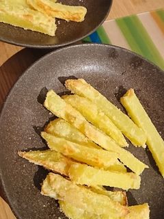 オーブンでヘルシー 揚げないポテトフライ-レシピのメイン写真