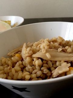 もち麦炊き込みご飯!!-レシピのメイン写真