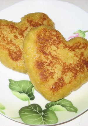 パン粉で！モチモチ☆フレンチトースト-レシピのメイン写真