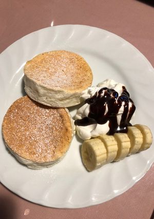 スフレパンケーキ-レシピのメイン写真