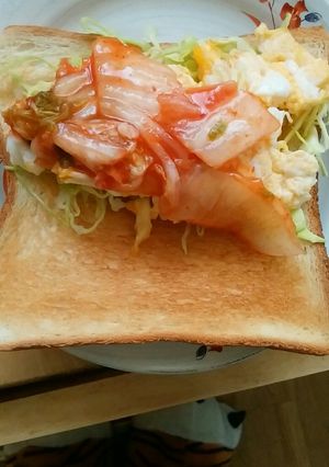 キムチトースト-レシピのメイン写真