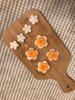 飾り切り(大根・人参)のお花-レシピのメイン写真