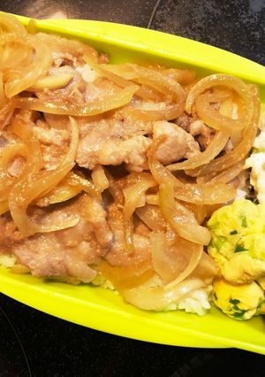 旦那弁当248♡生姜焼き弁当！-レシピのメイン写真