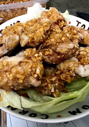 竜田揚げ～ピリ辛ネギソース〜-レシピのメイン写真