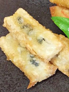 竹輪と黒豆の包み揚げ-レシピのメイン写真