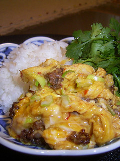 豆板醤とオイスターソースでとろとろ卵焼き-レシピのメイン写真
