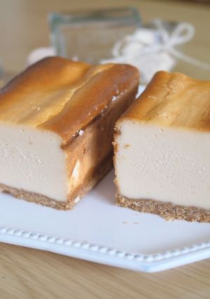＊どっしり濃厚！ベイクドチーズケーキ＊-レシピのメイン写真
