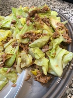 ツナとキャベツの醤油炒め-レシピのメイン写真
